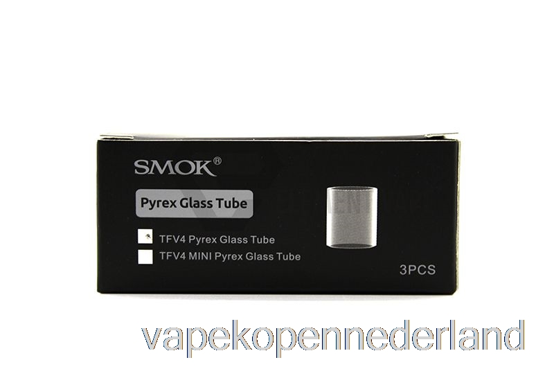 Vape Nederland Smok Tfv4 Tank & Mini Pyrex Glazen Buis Tfv4 Mini Tank - Enkele Glazen Buis